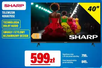 Telewizor Sharp 40HA1705E