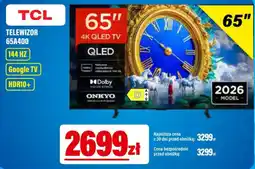 RTV EURO AGD Telewizor TCL 65A400 oferta