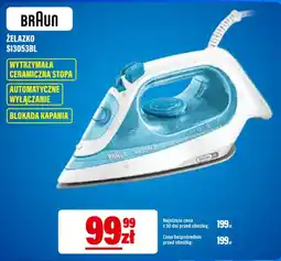 RTV EURO AGD Żelazko Braun SI3053BL oferta