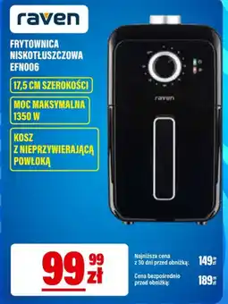 RTV EURO AGD Frytownica Niskotłuszczowa Raven EFN006 oferta