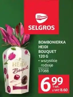 Selgros Bombonierka Heidi Bouquet oferta