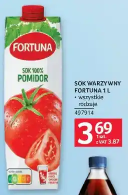 Selgros Sok Warzywny Fortuna oferta