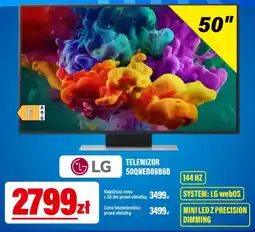 RTV EURO AGD Telewizor LG 50QNED86B6B oferta