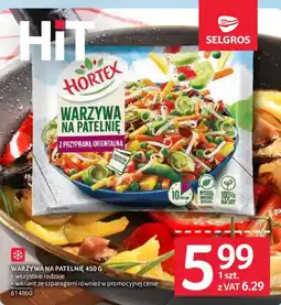 Selgros Warzywa na patelnię Hortex z przyprawą orientalną oferta