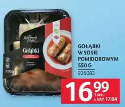 Selgros Gołąbki w sosie pomidorowym oferta