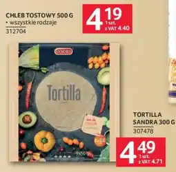 Selgros Tortilla Sandra oferta