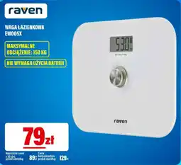 RTV EURO AGD Waga Łazienkowa Raven EW005X oferta