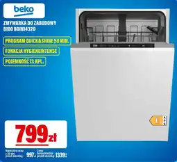 RTV EURO AGD Zmywarka do zabudowy Beko oferta