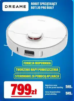 RTV EURO AGD Robot Sprzątający Bot LIO Pro Biały oferta