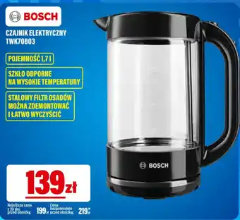 Czajnik Elektryczny Bosch