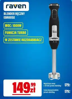 RTV EURO AGD Blender Ręczny Raven oferta