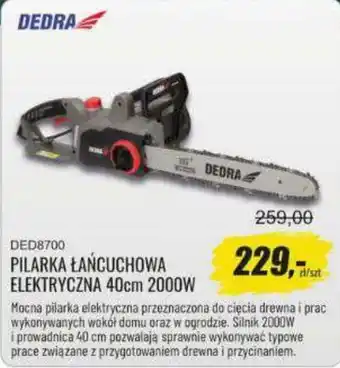Pilarka Łańcuchowa Elektryczna Dedra