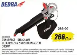 Unimet DEDRA ODKURZACZ - DMUCHAWA ELEKTRYCZNA Z ROZDRABNIACZEM 3000W oferta