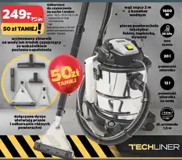 Netto Odkurzacz do czyszczenia na sucho i mokro Techliner oferta