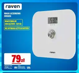 RTV EURO AGD Waga łazienkowa EW005X Raven oferta