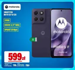 RTV EURO AGD Smartfon Moto G17 8/128 Motorola oferta