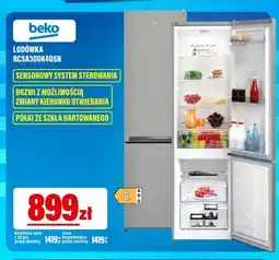 RTV EURO AGD Lodówka RCSA300K40SN Beko oferta