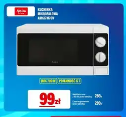 RTV EURO AGD Kuchenka mikrofalowa AMG17M70V Amica oferta