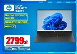RTV EURO AGD Laptop Hp 17 C5 16/512 W11 oferta