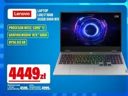 RTV EURO AGD Laptop Loq i7 16GB 512GB 5060 W11 Lenovo oferta