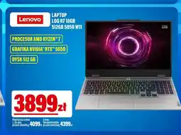 RTV EURO AGD Laptop Loq R7 16GB 512GB 5050 W11 Lenovo oferta