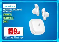 RTV EURO AGD Słuchawki bezprzewodowe Liberty Buds Soundcore oferta