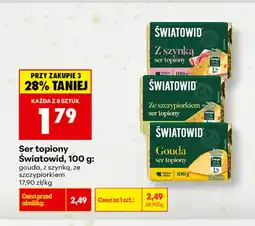 Biedronka Ser topiony Światowid gouda oferta