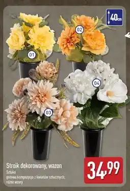 ALDI Stroik dekorowany wazon oferta
