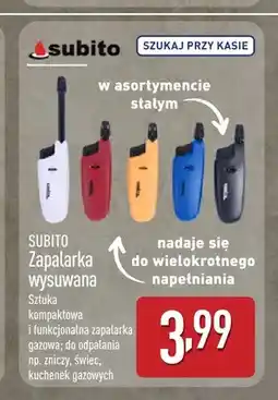 ALDI Zapalarka wysuwana Subito oferta