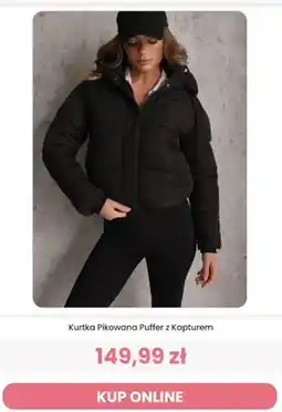 Renee Kurtka pikowana puffer z kapturem Renee oferta