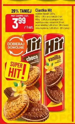 Polomarket Ciastka Hit vanilla o smaku waniliowym oferta