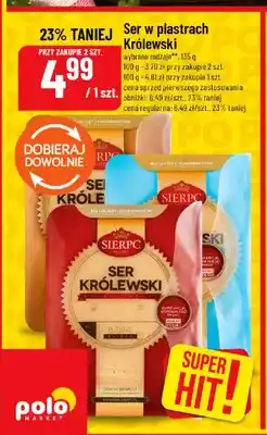 Polomarket Ser w plastrach Królewski Sierpc oferta