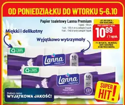Polomarket Papier toaletowy Lanna Premium 10-pak oferta