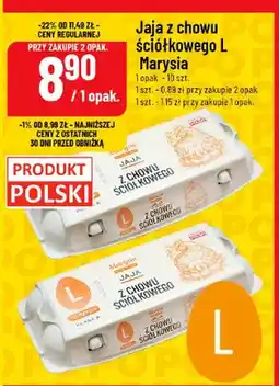 Polomarket Jajka kurze z chowu ściółkowego L Marysia oferta
