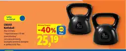 Lidl Kettlebell 6 kg Crivit oferta