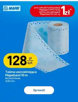 Castorama Taśma uszczelniająca Mapeband 10 m Mapei oferta
