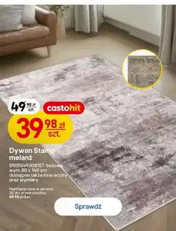 Castorama Dywan Stamp melanż 80x140 cm oferta