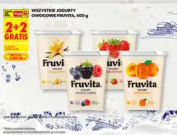 Biedronka Wszystkie jogurty owocowe Fruvita oferta