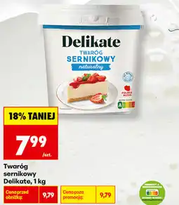 Biedronka Twaróg sernikowy Delikate oferta