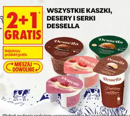 Biedronka Wszystkie kaszki, desery i serki Dessella oferta