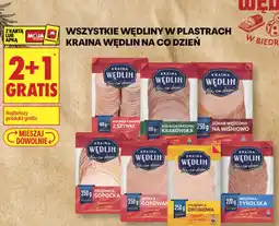 Biedronka Wszystkie wędliny w plastrach Kraina Wędlin Na Co Dzień oferta
