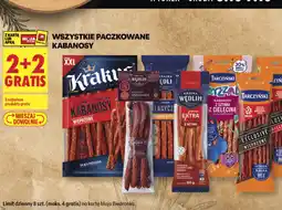 Biedronka Wszystkie paczkowane kabanosy oferta