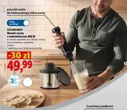 Lidl SILVERCREST Blender ręczny z rozdrabniaczem, 600 W oferta