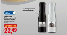 Lidl SILVERCREST Elektriczny młynek do soli lub pieprzu oferta
