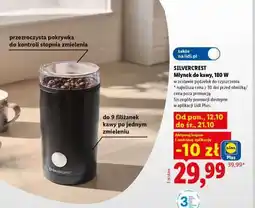 Lidl SILVERCREST Młynek do kawy, 180 W oferta