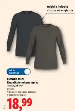 Lidl ESMARA MEN Koszulka termiczna męska oferta