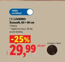 Lidl LIVARNO Dywanik, 60 × 90 cm oferta
