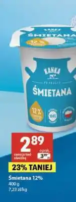 Delikatesy Centrum Śmietana 12% oferta