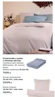 Tchibo Prześcieradło z gumką z zimowego dżerseju rozmiar niestandardowy Tchibo oferta