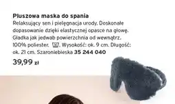 Tchibo Pluszowa maska do spania oferta